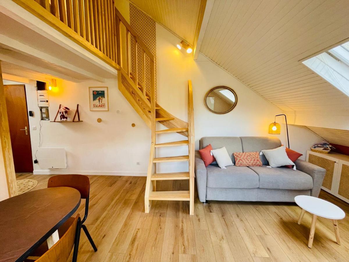 Charmant Appartement Idealement Situe Saint-Lary-Soulan Exterior foto
